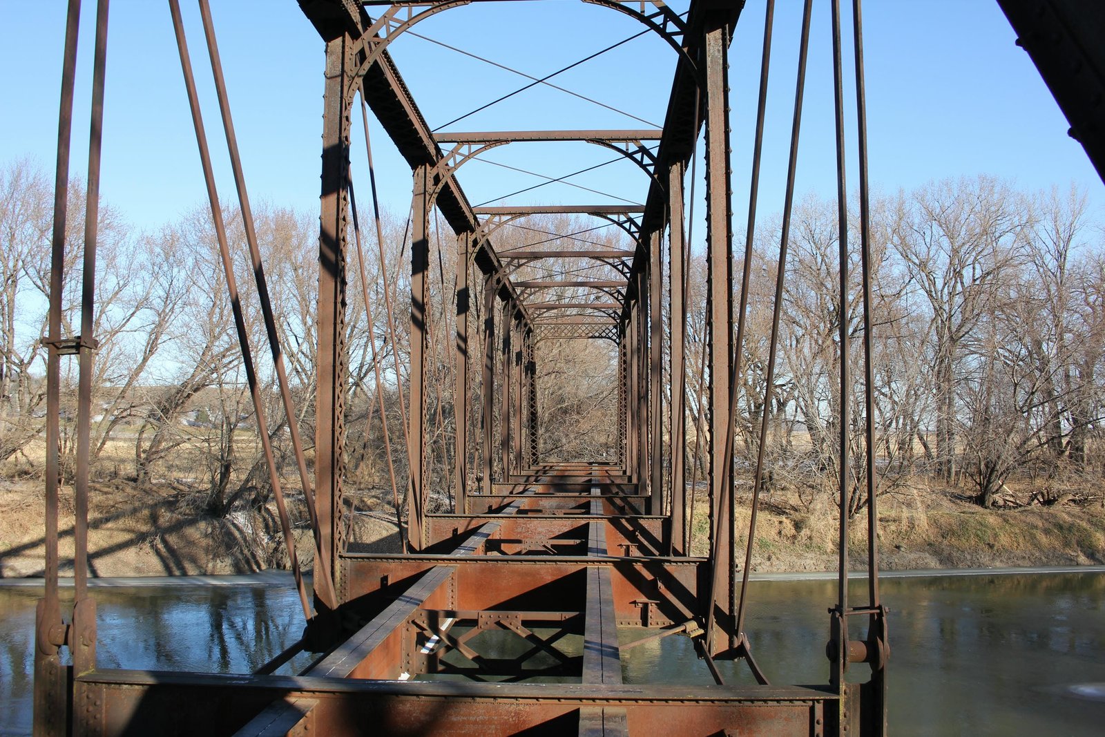 Remains of south approach